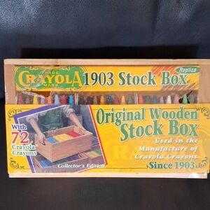 Crayola 1903 Replica Stock Box